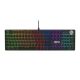 6. Klawiatura MSI FORGE GK320 RED Gaming USB QWERTY Angielski Czarny