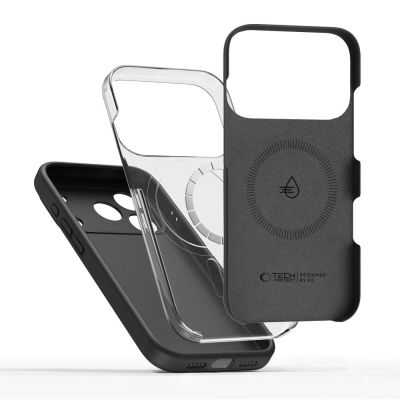 4. Etui Tech-Protect BasicMag MagSafe na iPhone 17 Pro Max - czarny mat