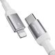 8. Kabel Joyroom Extraordinary Series A10 Lightning / USB-C PD 20W 1.2 m - biały