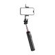 2. Selfie stick WC13YDS teleskopowy tripod 1.3m z podwójną lampą i uchwytem na telefon - czarny