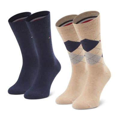 4. Skarpety Tommy Hilfiger 2pak M 100001495 050
