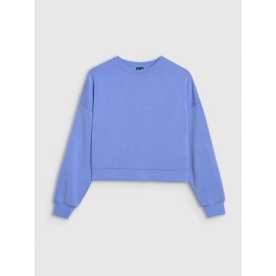 7. Bluza damska dresowa nierozpinana z modalem 4F 4FWSS25TSWSF1576-33S