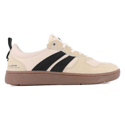 2. Palladium Pallacup Flame OG 74484-102-M Almond Milk/Black