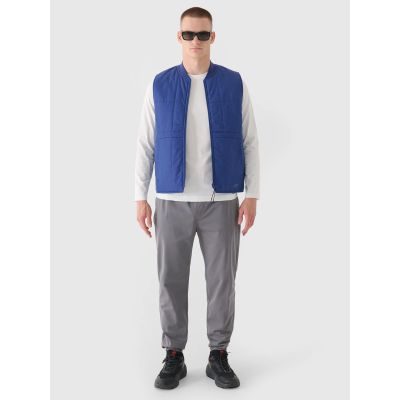 7. Spodnie casual joggery męskie 4F 4FWMM00TTROM0944-25S