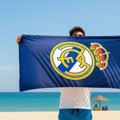 3. Ręcznik Real Madryt 70x140 cm beach towel Jr 2200010482