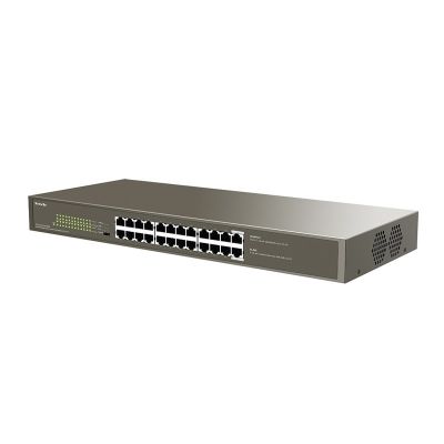 6. Tenda TEG1124P-24-250W łącza sieciowe Nie zarządzany Gigabit Ethernet (10/100/1000) Obsługa PoE