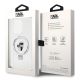 8. Etui Karl Lagerfeld Ring Stand Karl&Choupettte MagSafe na iPhone 13 Pro Max - białe