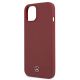 6. Etui Mercedes Silicone Line na iPhone 13 mini - czerwone