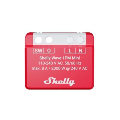 Inteligentny sterownik Z-Wave Shelly Wave 1PM Mini LR