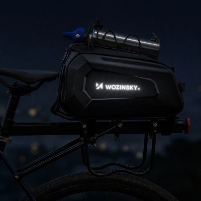 23. Sakwa rowerowa Wozinsky WSR-01B na bagażnik 9l - czarna