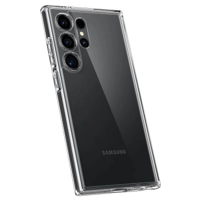 6. Etui Spigen Ultra Hybrid na Samsung Galaxy S24 Ultra - przezroczyste