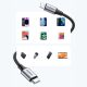 7. Kabel Ugreen US304 60759 Lightning - USB-C 2.0 MFi 1 m - szary