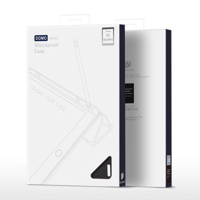 5. DUX DUCIS Domo składany pokrowiec etui na tablet z funkcją Smart Sleep podstawka Samsung Galaxy Tab S8/S9 Ultra czarny