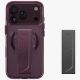 2. Etui UNIQ Heldro Air Magclick Charging na iPhone 18 Pro / 17 Pro - burgundowe