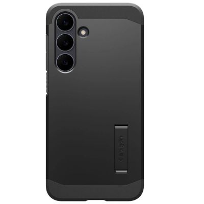 4. Etui Spigen Tough Armor Mag MagSafe na Samsung Galaxy S25 FE - czarno-żółte