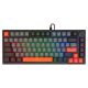 7. SAVIO KLAWIATURA MAGNETYCZNA ASTRAL BLACK OUTEMU WHITE JADE RGB 3 KOLORY KEYCAPÓW