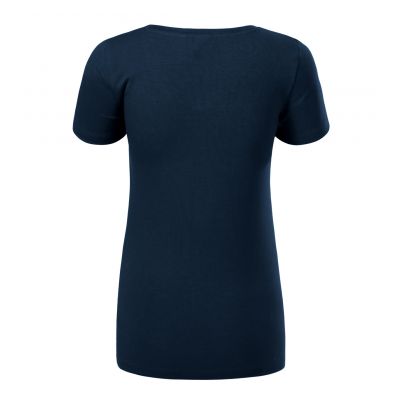 3. Koszulka Malfini Action V-neck W MLI-70102 granatowy