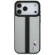 3. Etui BMW M Perforated Stripe Logo MagSafe na iPhone 17 Pro Max - szare