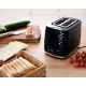 12. ELDOM TOSTER TO280C TOSTI 780 W PŁYNNA REGULACJA 7 STOPNI MOCY CZARNY
