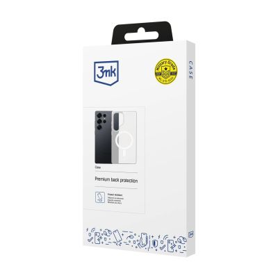 8. Etui 3mk Smoke MagCase na Samsung Galaxy S25 Ultra - białe-półprzezroczyste