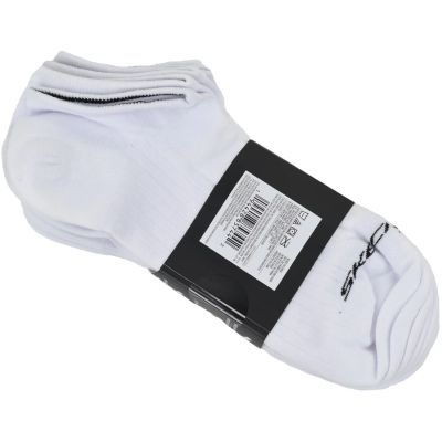 2. Skechers 6pk Terry No Show S115055-WHT Białe 41-46