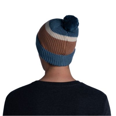 4. Buff Elon Knitted Hat 1264647421000 Niebieskie One size