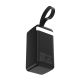 4. Powerbank Wozinsky W8-B 50000mAh 30W 2xUSB-A i 2xUSB-C i USB micro z latarką - czarny