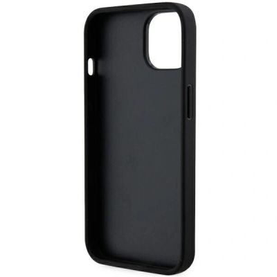 7. Etui Karl Lagerfeld Saffiano Karl & Choupette na iPhone 13 / 14 / 15 - czarne