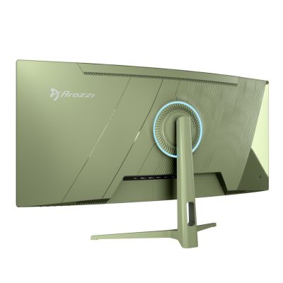 6. Arozzi Nova 34” Curved monitor komputerowy 86,4 cm (34") 3440 x 1440 px 4K Ultra HD LED Zielony