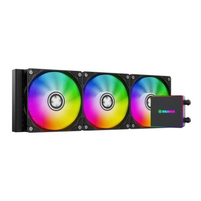 17. Xilence LQ360PRO.ARGB system chłodzenia komputerów Procesor Chłodnica cieczy all-in-one 12 cm Czarny 1 szt.