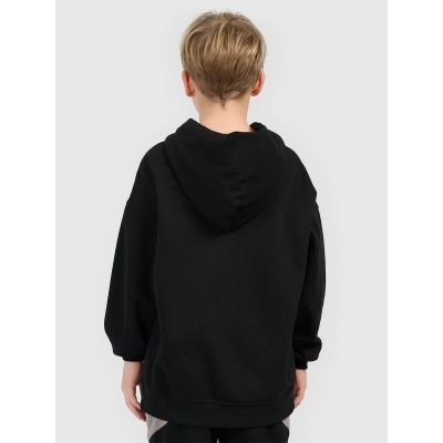 2. Bluza dresowa loose z kapturem chłopięca 4F 4FJRSS26TSWSM2814-20S
