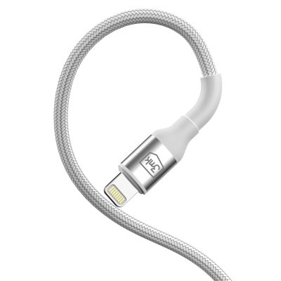 9. Kabel 3mk Hyper Cable N-SERIES USB-C / Lightning 1m 9V/2A 20W / biały