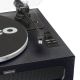 10. Lenco LS-430BK obrotowy talerz gramofonu Gramofon z napędem pasowym Czarny