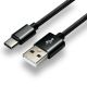 2. Kabel zasilający everActive CBB-1CB (USB - USB typu C ; 1m; kolor czarny)