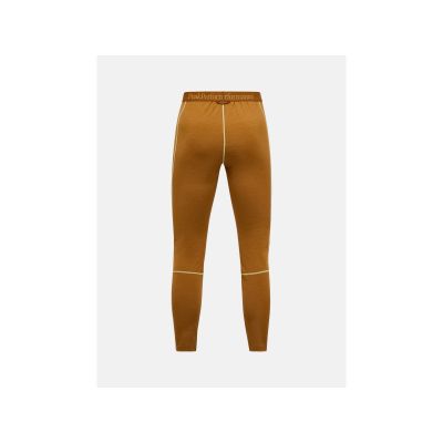 3. Spodnie Termiczne PEAK PERFORMANCE Magic 7/8 Long Johns Wool-blend Baselayer Women brązowy