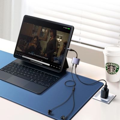 10. Adapter DAC 2w1 Joyroom SY-L02 Lightning do 2x Lightning - czarny