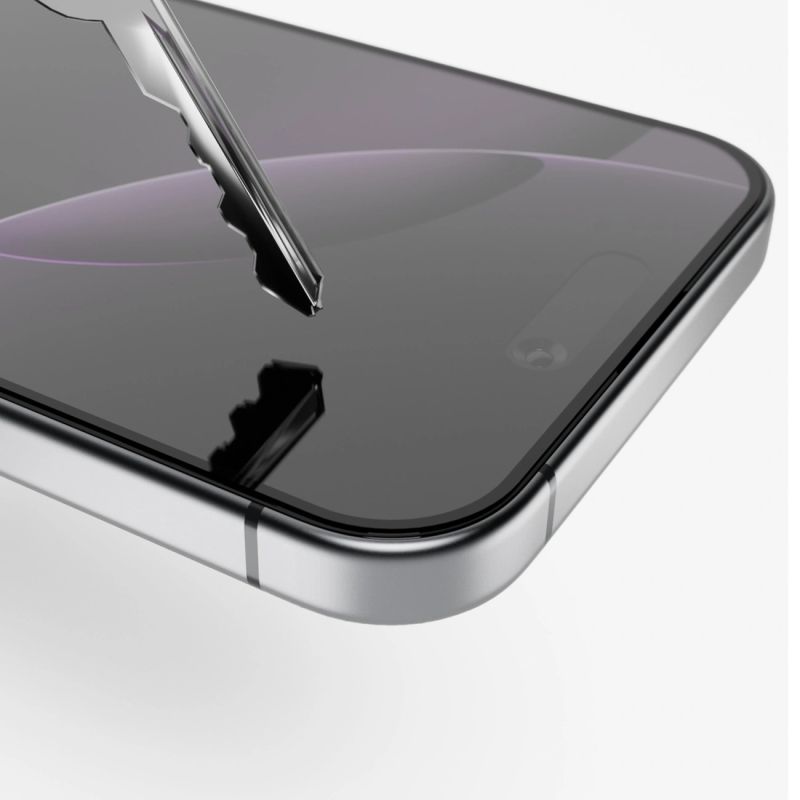 3. Szkło hartowane Puro Frame Tempered Glass z ramką do iPhone 16 Pro