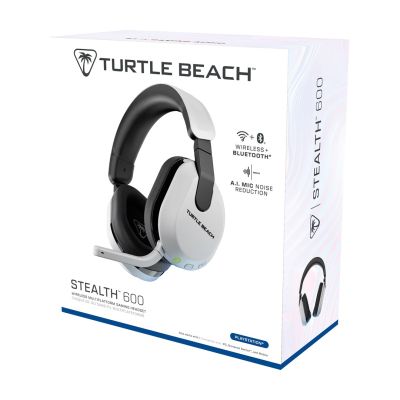 12. Turtle Beach Stealth 600 Gen 3 Zestaw słuchawkowy Bezprzewodowy Opaska na głowę Gaming Bluetooth Biały