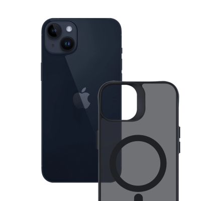 13. Etui 3mk Smoke MagCase z MagSafe na iPhone 14 Plus - półprzezroczyste