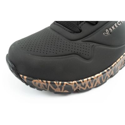 6. Skechers Uno-Loving Love buty sneakersy sportowe damskie modne czarne