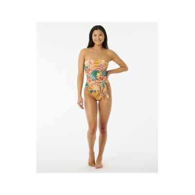2. Kostium jednoczęściowy RIP CURL Brazilian Soul One Piece zielono żółty