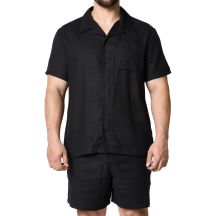 Koszula plażowa BOSS Vida_Shirt NERO (50540154-001)