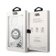 8. Etui Karl Lagerfeld Liquid Glitter RSG na iPhone 14 Pro Max - srebrne