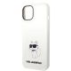 6. Etui Karl Lagerfeld Silicone Choupette na iPhone 14 Plus - białe