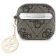 2. Etui Guess 4G Strass Charm na AirPods 4 - brązowe
