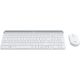 5. Logitech MK470 klawiatura Dołączona myszka Uniwersalne RF Wireless QWERTZ Niemiecki Biały