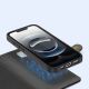 6. Etui skórzane Dux Ducis Lawa na iPhone 16e / 17e z odłączanym portfelem magnetycznym - czarne