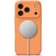 3. Etui Tech-Protect Silicone MagSafe na iPhone 17 Pro - pomarańczowe