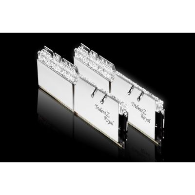 2. G.SKILL TRIDENTZ ROYAL RGB DDR4 2X16GB 3200MHZ CL16 XMP2 SILVER F4-3200C16D-32GTRS