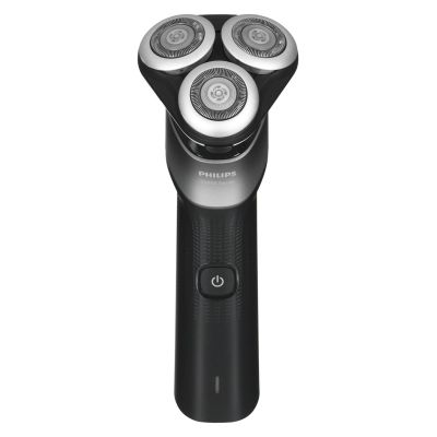 9. Philips X5004/00 maszynka do golenia Golarka rotacyjna Przycinarka Czarny, Srebrny